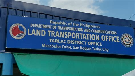 lto tarlac district office photos|Select LTO.